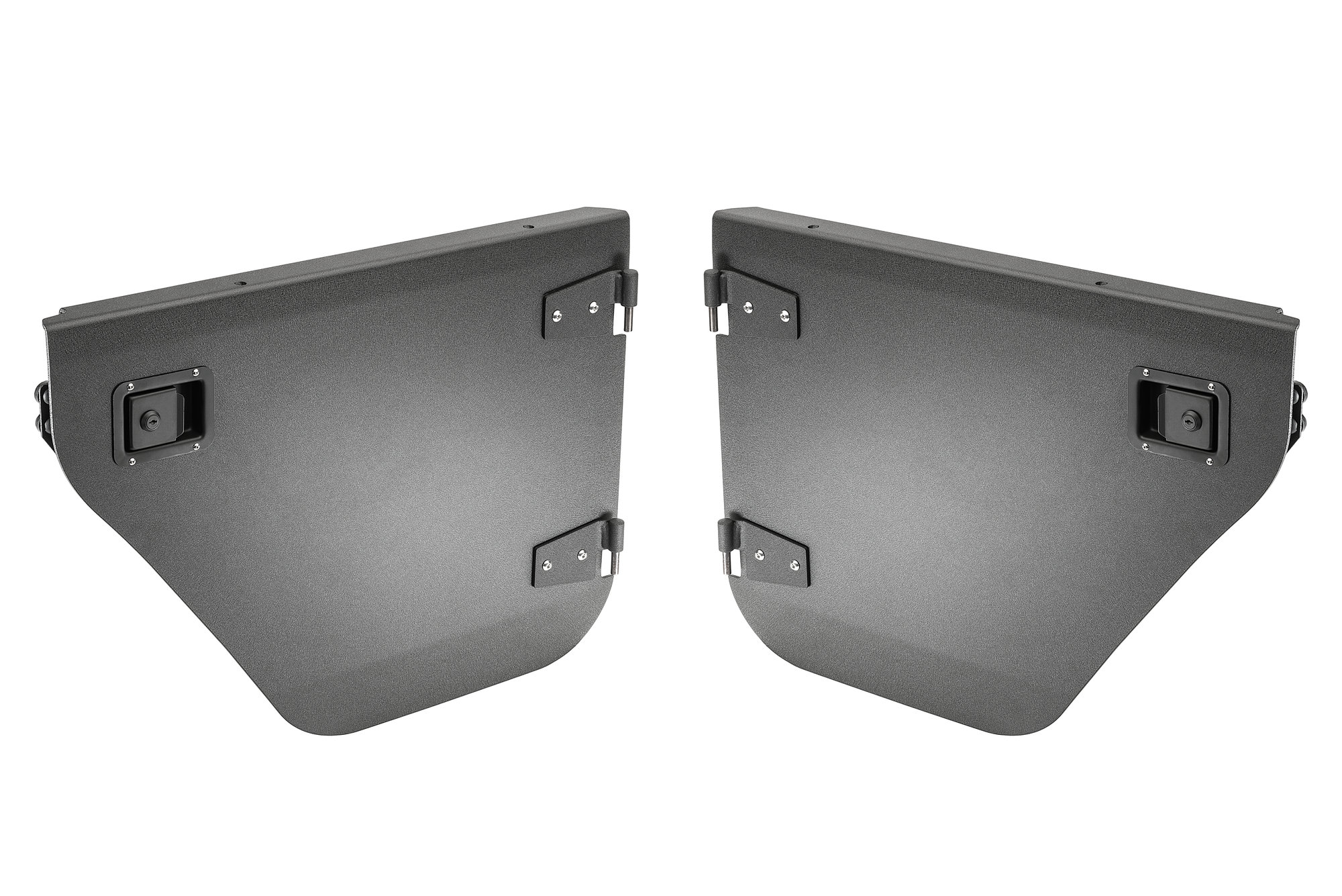 JCR Offroad Rear Crusader Aluminum Trail Doors for 07-18 Jeep